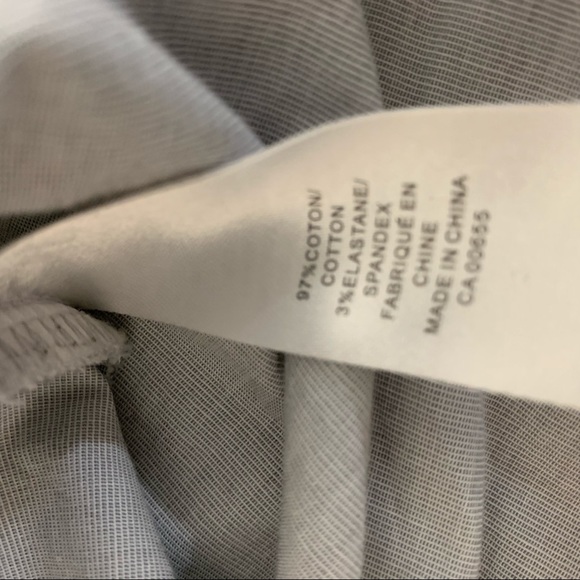 Grey Cotton Blend Blouse - Picture 7 of 7